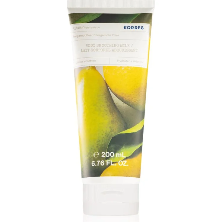Korres Bergamot Pear, glättende Körpermilch mit intensiver Feuchtigkeitspflege, 200 ml – Bild 1