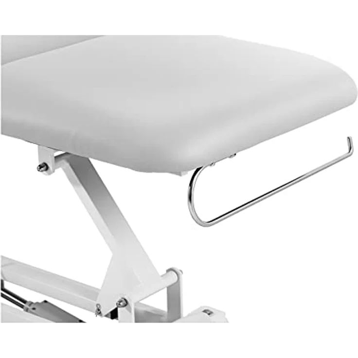 Physa Massageliege elektrisch Massagebank Therapieliege Massagetisch 250 kg Weiß, höhenverstellbar, Neigungswinkel verstellbar, Fernbedienung enthalten – Bild 8