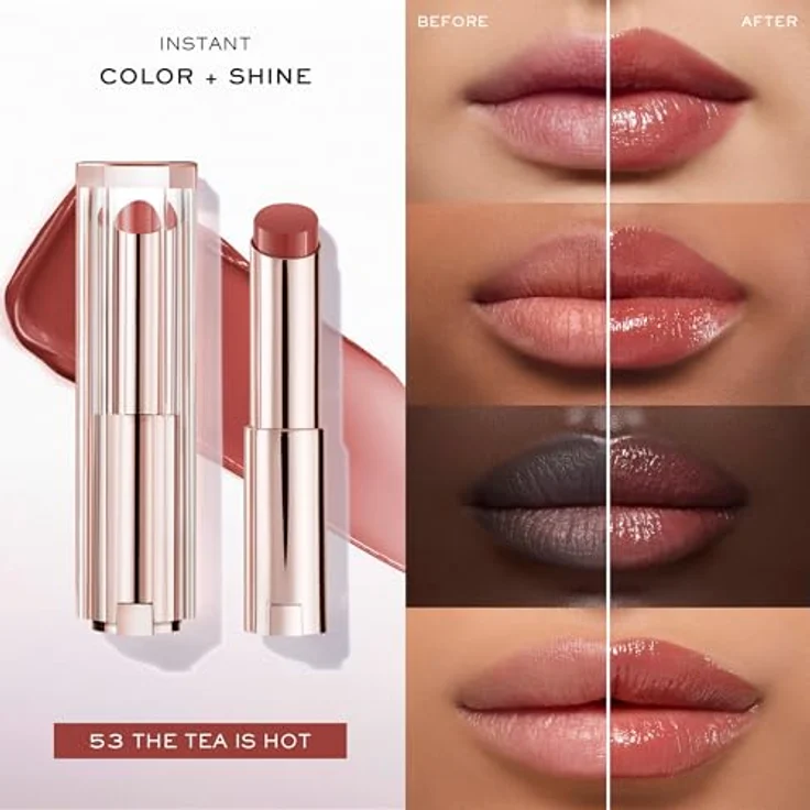 Lancôme Lip Idole Squalane-12 Butterglow Care-In-Glow Color Balm - 53 The Tea Is Hot 3g Lippenstift – Bild 4