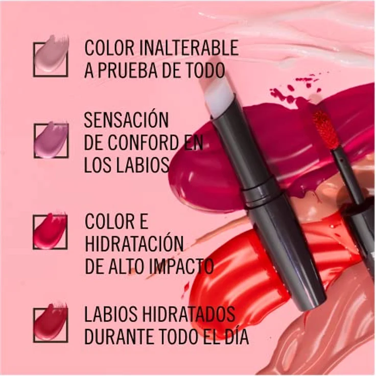 Rimmel London LASTING PROVACALIPS lip colour transfer proof 2,3ml, Lippenstift - Farbe [hier Farbe einfügen] – Bild 8