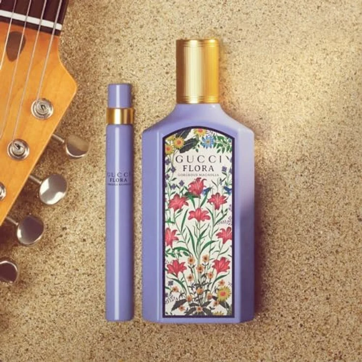 Gucci Flora Gorgeous Magnolia 100 ml Eau de Parfum für Frauen, Modernes Geschenk für langanhaltenden, persönlichen Duft – Bild 4