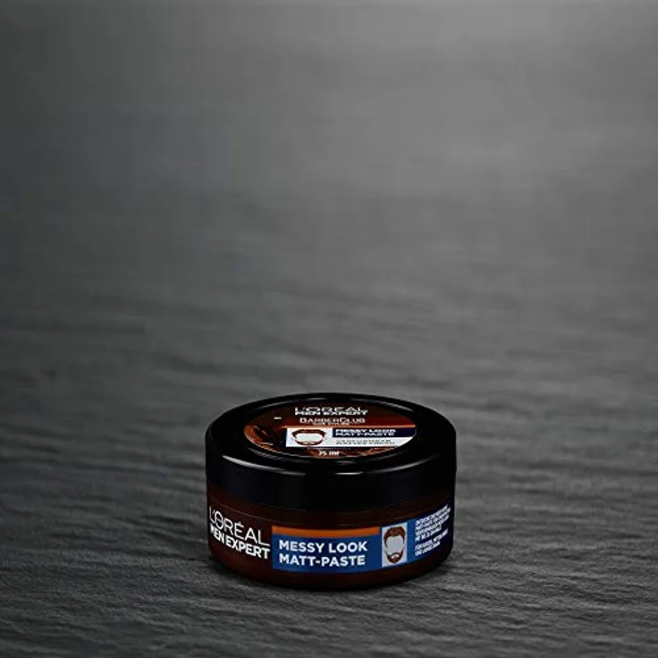 L'Oreal Men Expert Styling L'Oreal Men Expert Styling Barber Club Messy Look Matt Paste Haarwachs 75 ml – Bild 5