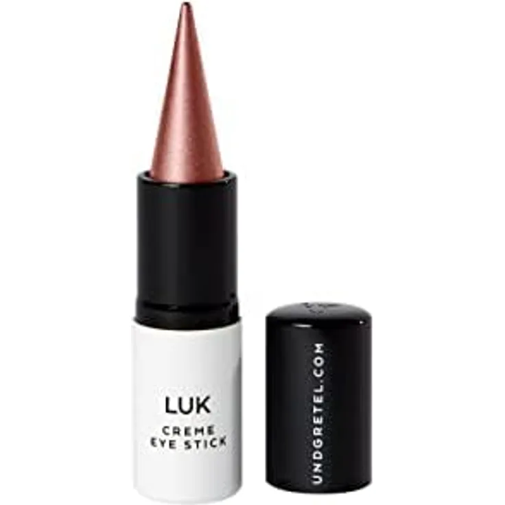 Und Gretel LUK Cream Eye Stick, hochpigmentierter mauvetonfarbener Lidschatten mit rosé schimmernden Reflexen, 2 g