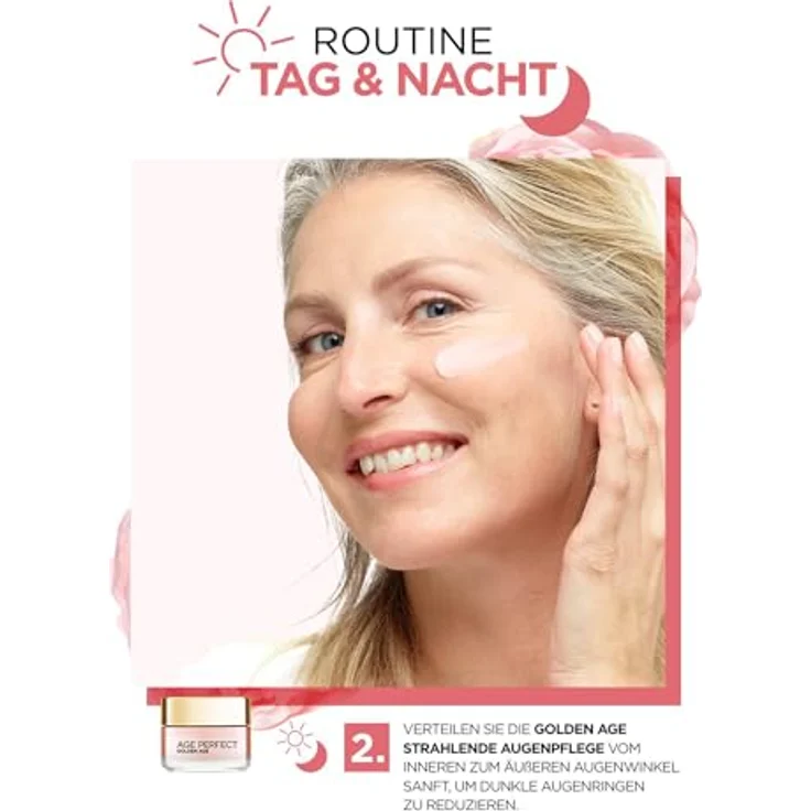 L'Oréal Augencreme Age Perfect Golden Age Rosé 15 ml – Bild 6