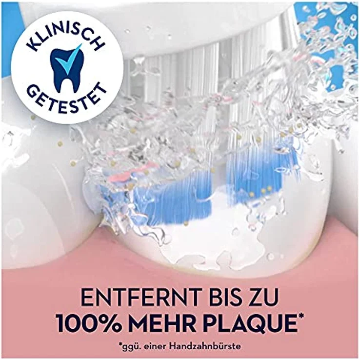 Oral-B Sensitive Clean 10er Aufsteckbürste, weiß – Bild 2