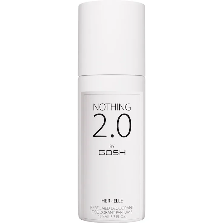 GOSH Nothing 2.0 Her, Parfümiertes Deodorant Spray, 150ml für Frauen