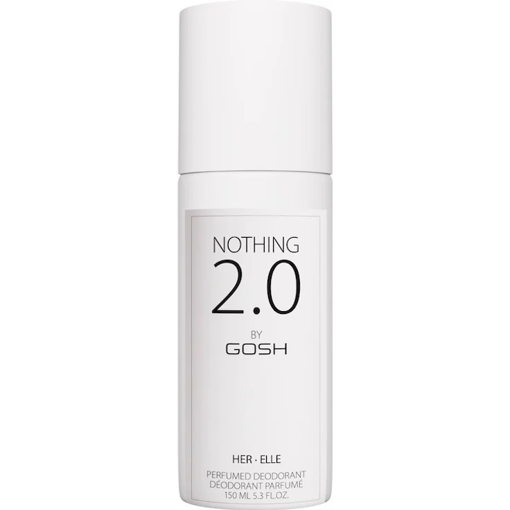 GOSH Nothing 2.0 Her, Parfümiertes Deodorant Spray, 150ml für Frauen