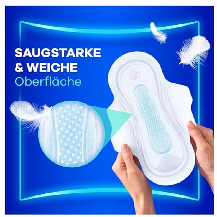 Always Ultra Day Damenbinden Normal (Größe 1) mit Flügeln, 114 Stück, super saugfähig, ultra dünn, 3x Schutz, LeakGuard und OdourLock Technologie – Bild 5