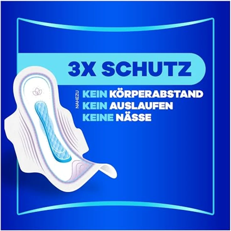 Always Ultra Damenbinden Größe 3, Starke Periode mit Flügeln, 18 Stück, sehr saugfähig, ultradünn, OdourLock-Technologie, für optimalen Schutz – Bild 4