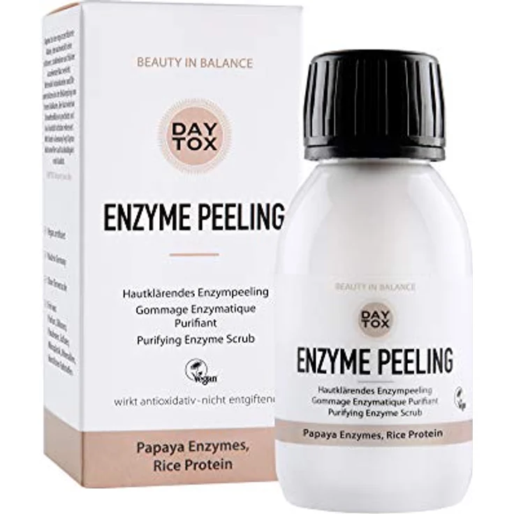 Enzympeeling Pulver für das Gesicht - Vegan, Ohne Silikone, Made in Germany, DAYTOX - Enzyme Peeling - 35 g – Bild 1