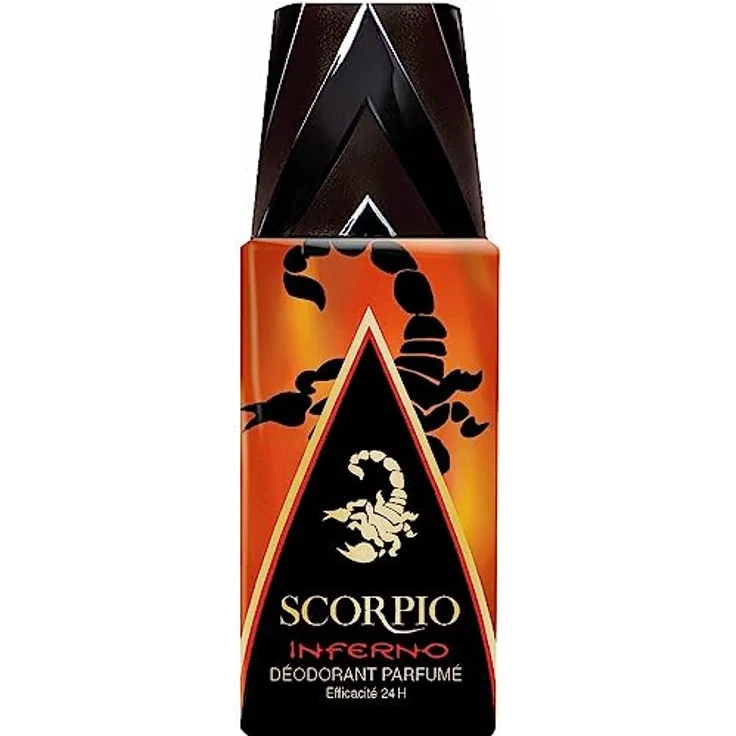 Scorpio Inferno Deodorant für Herren, Verdampfer, 150 ml