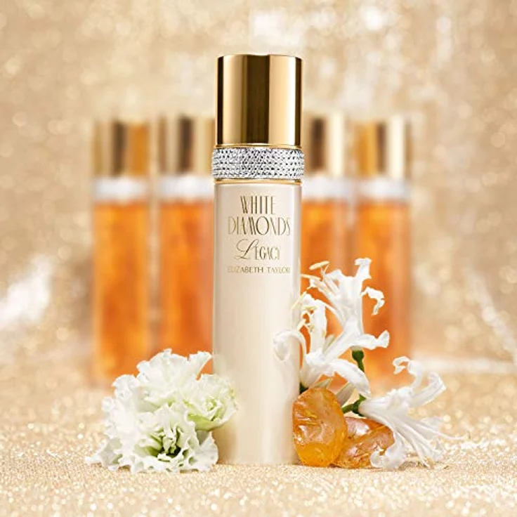 Elizabeth Taylor White Diamonds Legacy Eau de Toilette, 100 ml - Floral Parfüm mit pinkem Pfeffer und Gardenie – Bild 5