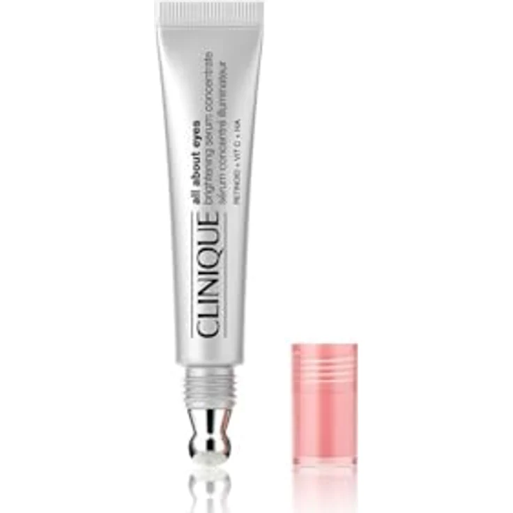 Clinique All About Eyes™ Brightening Serum, aufhellendes Augenserum mit Koffein und Vitamin C, 10 ml – Bild 1