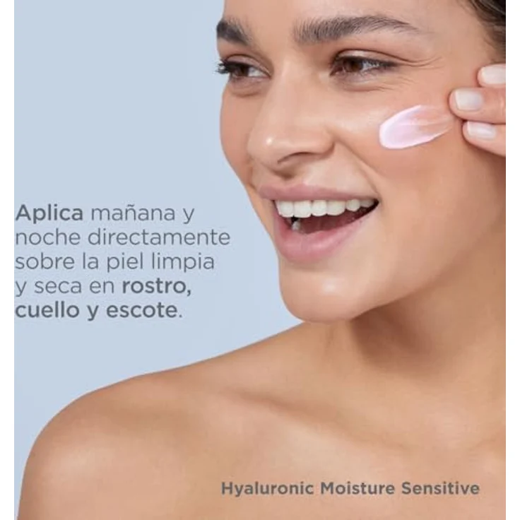 ISDIN ISDINCEUTICS Hyaluronic Moisture Sensitive Skin Refill, feuchtigkeitsspendende Gesichtscreme mit Hyaluronsäure und Niacinamid für empfindliche Haut, 50 g – Bild 4