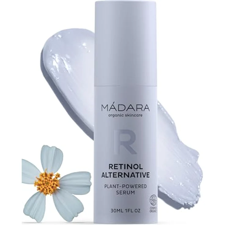 MÁDARA Organic Skincare | RETINOL ALTERNATIVE Plant-Powered serum, 30ml – Natürlich Potente Retinol-Alternative, Dermatologisch Nachgewiesen, Nicht Reizende Formel – Retinol Serum Gesicht – Bild 1
