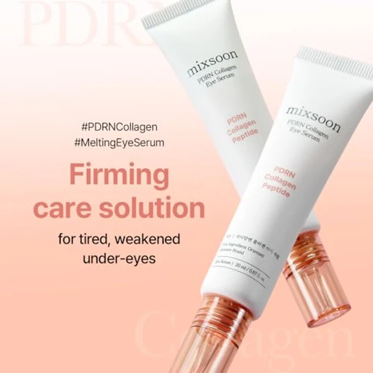 Mixsoon PDRN Kollagen Augenserum, 20ml - Anti-Aging Pflege mit hautverjüngendem PDRN, hergestellt in Südkorea – Bild 3
