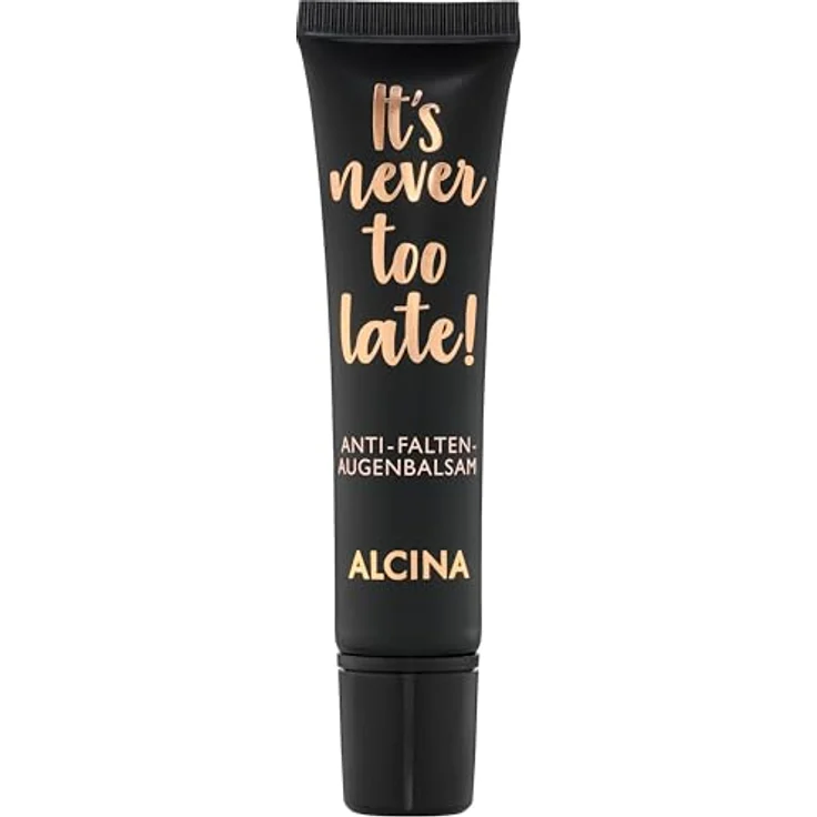 Alcina It’s never too late Anti-Falten-Augenbalsam - Intensiv feuchtigkeitsspendende Augencreme, 15 ml - Mildert Falten und pflegt nachhaltig – Bild 2