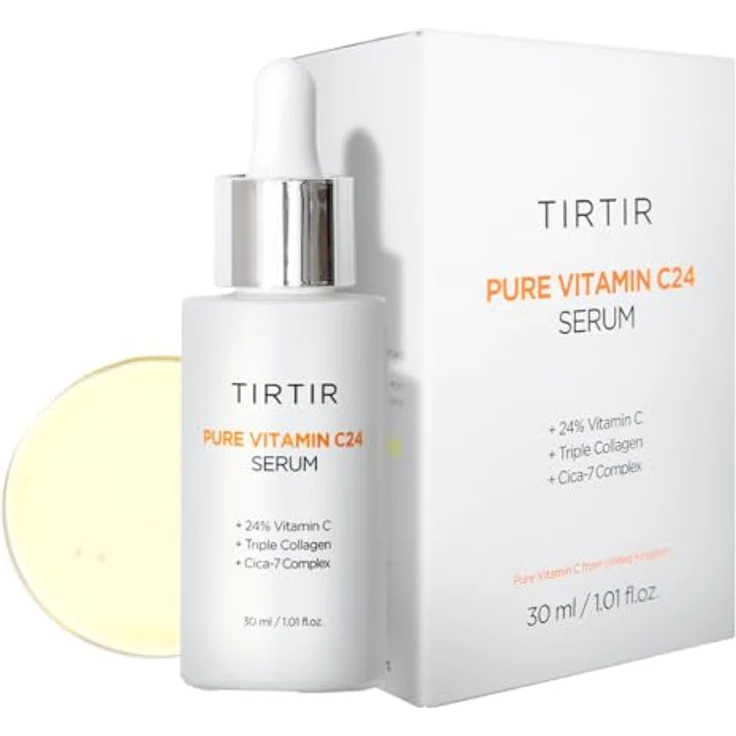 TIRTIR Pure Vitamin C24 Serum, aufhellendes Gesichtsserum mit antioxidativer Wirkung, 30 ml – Bild 1