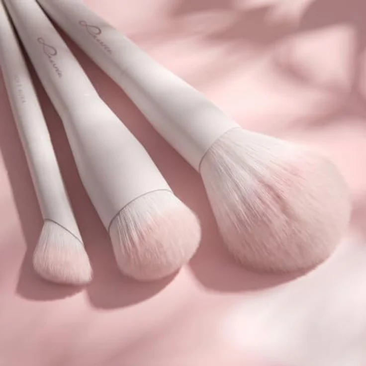 Luvia Soft Aura Brush Set, 9-teiliges Pinselset mit veganem Leder-Köcher, ultraweiche Nurai®-Fasern für natürliche Make-up-Ergebnisse – Bild 2