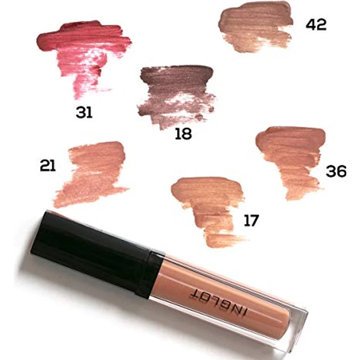 Inglot HD Lip Tint Matte Flüssiger Lippenstift, Volle Deckkraft, Für ein mattes Finish, Mit Schwammapplikator, mit HD-Pigmente, ohne Parabene, 5,5 ml : 21 – Bild 3