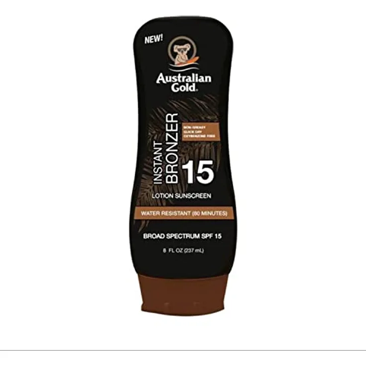 Australian Gold - Sunscreen Lotion with Bronzer SPF 15 237 ml