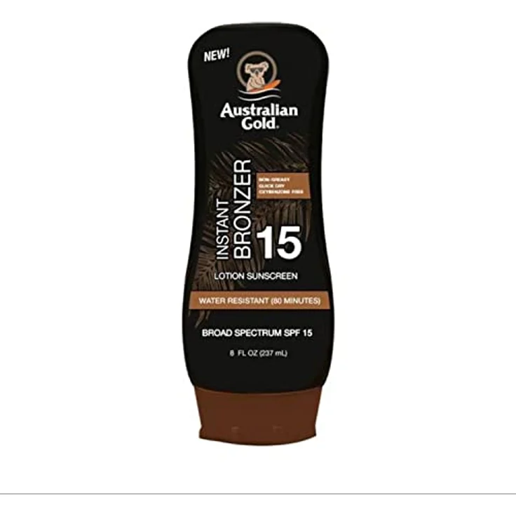 Australian Gold - Sunscreen Lotion with Bronzer SPF 15 237 ml
