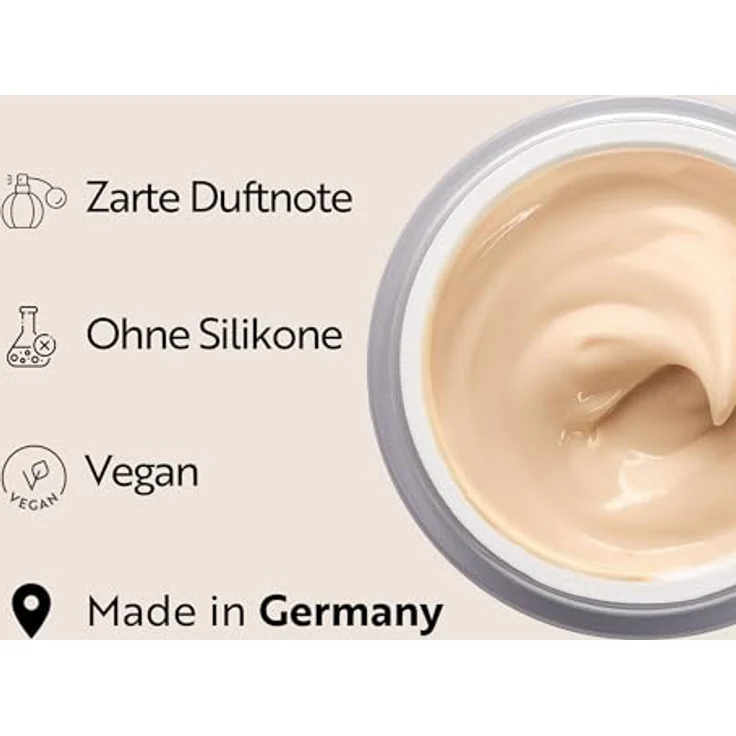 M. Asam MAGIC CARE Glow Up Creme (50 ml) – Leichte Gesichtscreme mit Sofort- & Langzeit Glow-Effekt, sorgt für eine geschmeidige Haut, ideal als Tagespflege & als Make-up Basis, Gesichtspflege, Silikonfrei & Vegan – Bild 4