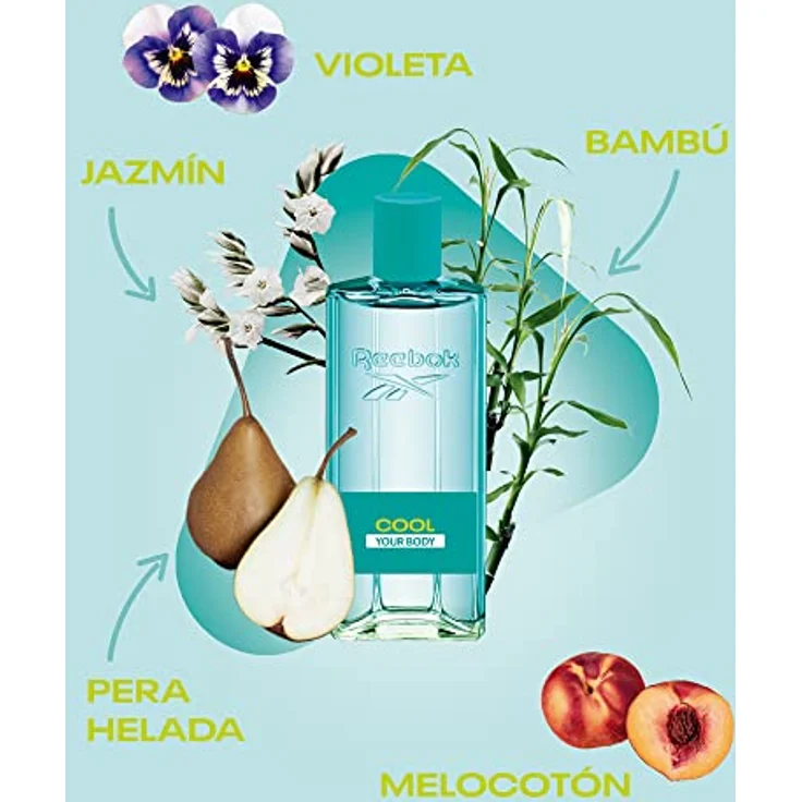 Reebok Cool Your Body Women Edt Spray 100ml - Erfrischendes Duftspray für Damen – Bild 3