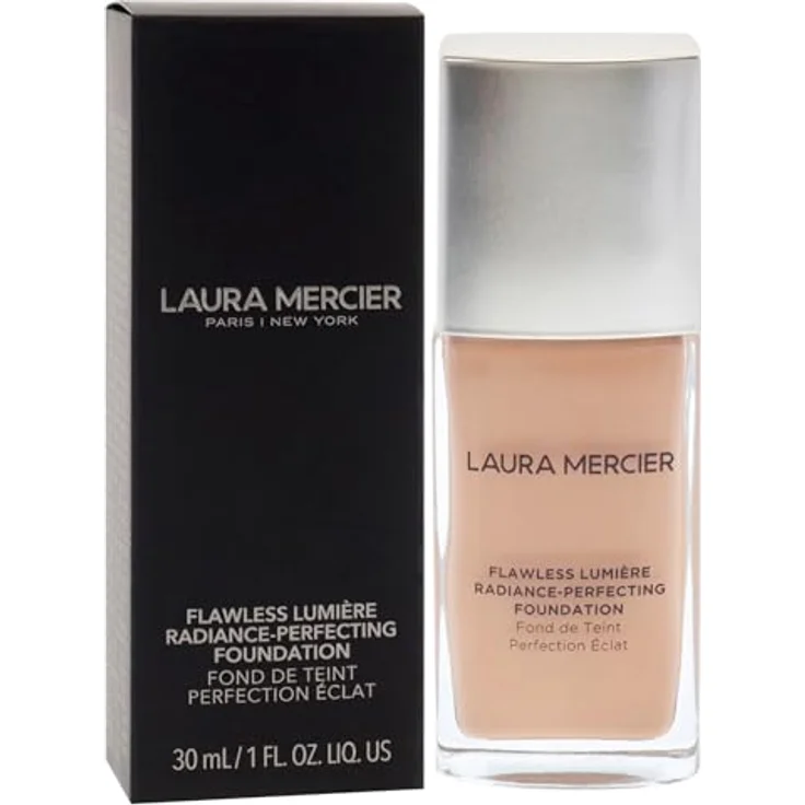 Laura Mercier Flawless Lumière Radiance Perfecting Foundation, 3C1 Dune, 30 ml - Langanhaltende Flüssigfoundation – Bild 3