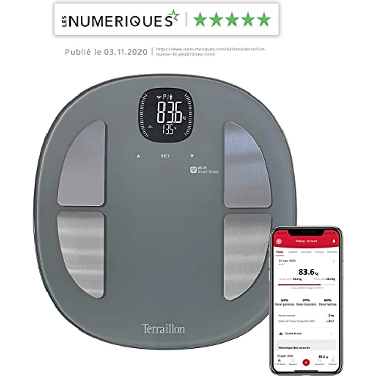 Terraillon Personenwaage grau – Bild 4