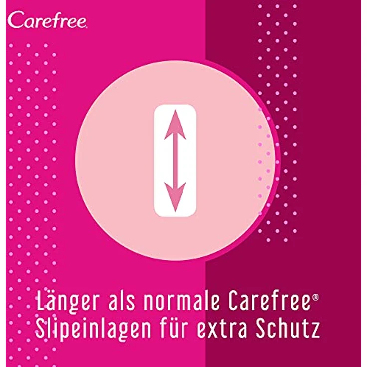 Carefree Slipeinlagen Plus Long Damenbinden 40 Stück – Bild 5