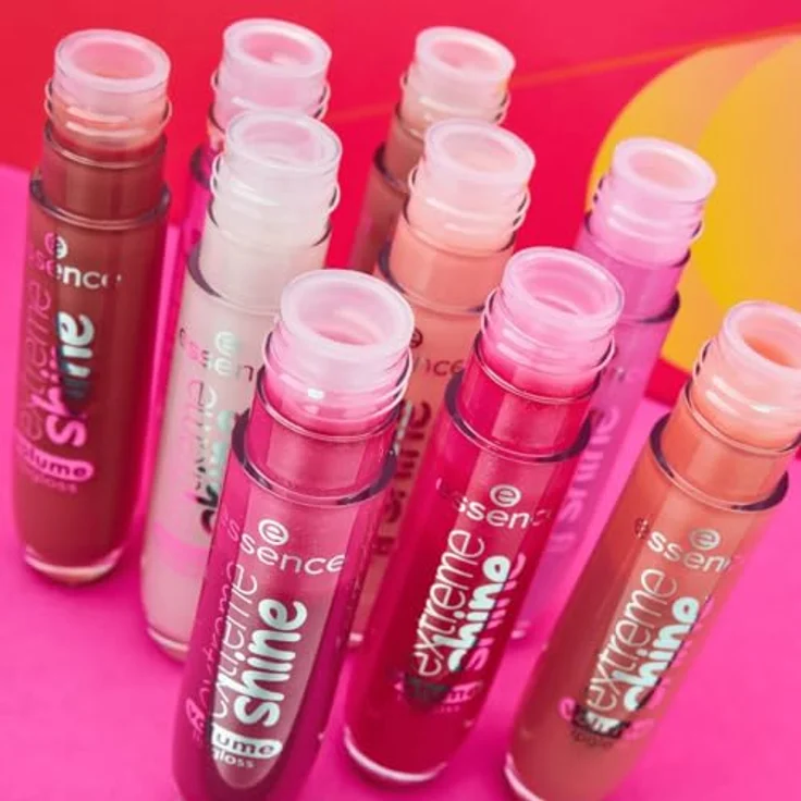 Essence Extreme Shine Volume Lipgloss 5 ml, Glanz & Volumen, Farbe: PEACH PLEASE – Bild 7