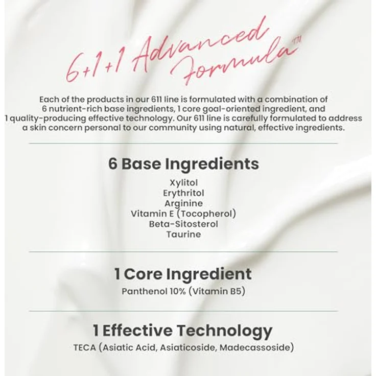 AXIS-Y 6+1+1 Advanced Formula Panthenol 10 Skin Smoothing Shield Cream, leichte feuchtigkeitsspendende Gesichtscreme zur Regeneration der Hautbarriere, 50 ml – Bild 9
