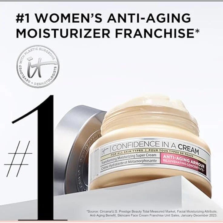 IT Cosmetics CONFIDENCE IN A CREAM 120 ml, Hochwertige Bodylotion – Bild 4