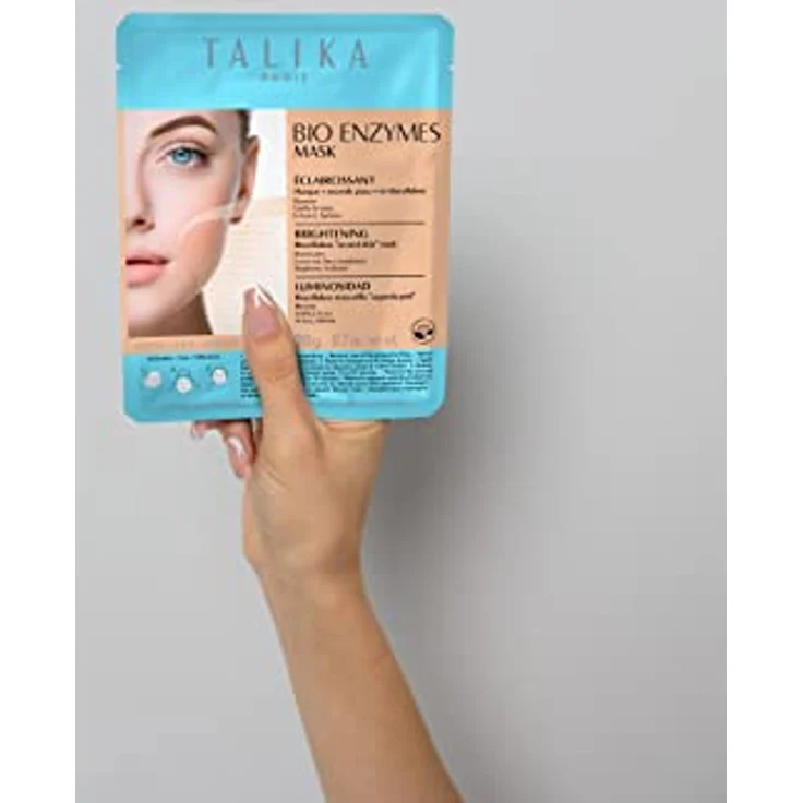 Talika Bio Enzymes Mask Brightening Tuchmaske für Strahlende Haut 20 g, für Damen und Herren – Bild 2