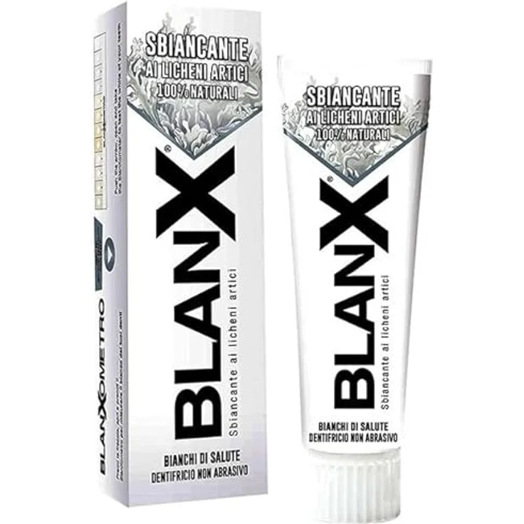 Blanx Whitening sbiancante 75 ml aufhellende Zahnpasta, für ein strahled weißes Lächeln – Bild 2