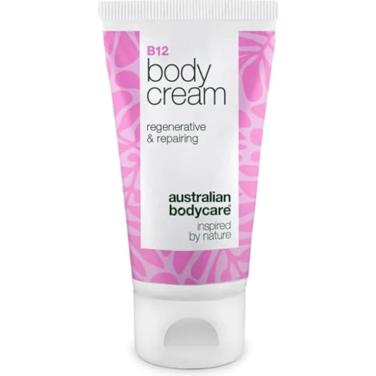 Australian Bodycare Vitamin B12 Body Cream, feuchtigkeitsspendende Pflege für trockene & empfindliche Haut mit Ectoin & Allantoin – Bild 1