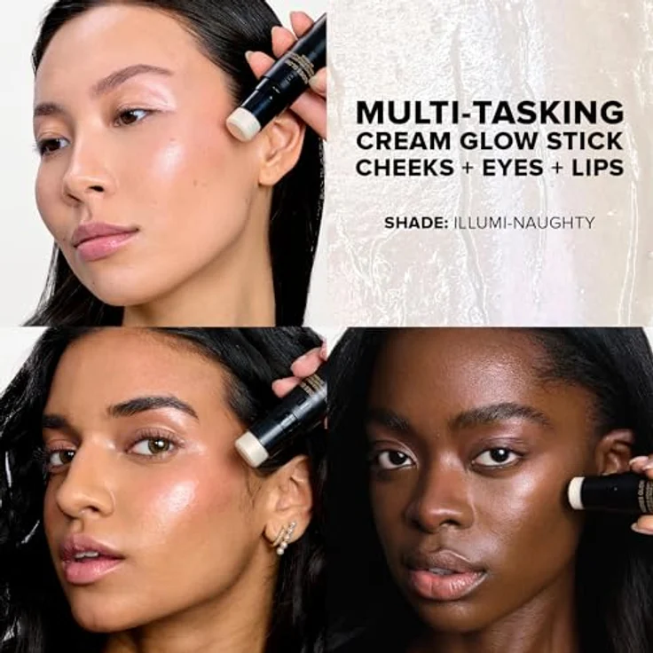 Nudestix Nudies Glow Highlighter, multifunktioneller Aufheller im Stiftformat, Farbton Illumi Naughty, 7 g – Bild 2