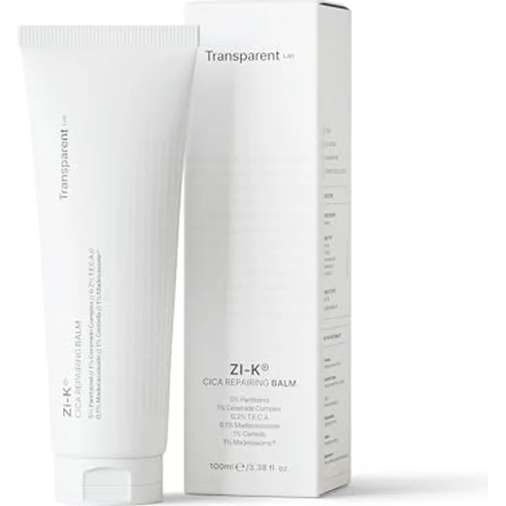 Transparent Lab ZI-K Cica Repairing Balm 100 ml, Regenerierender Balsam mit Centella Asiatica für sehr trockene und empfindliche Haut – Bild 6