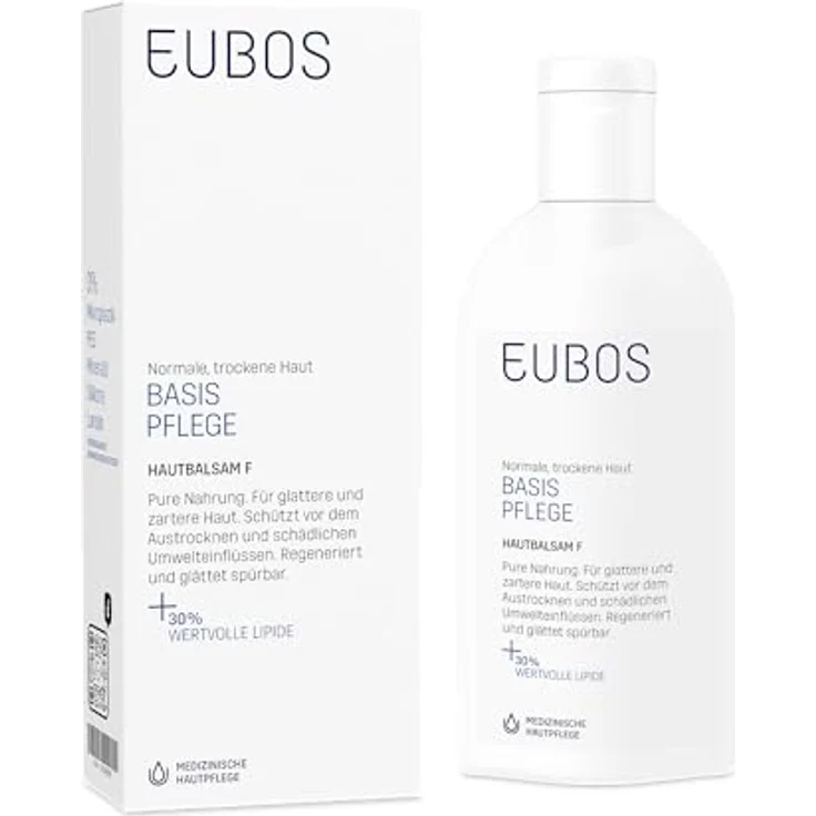 Dr.Hobein Eubos Basis Pflege Hautbalsam F, 200 ml medizinische Gesichtscreme für empfindliche Haut – Bild 1
