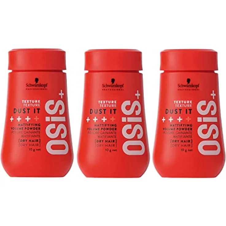 3er Dust It Mattifying Powder Osis + Schwarzkopf Professional 10 g