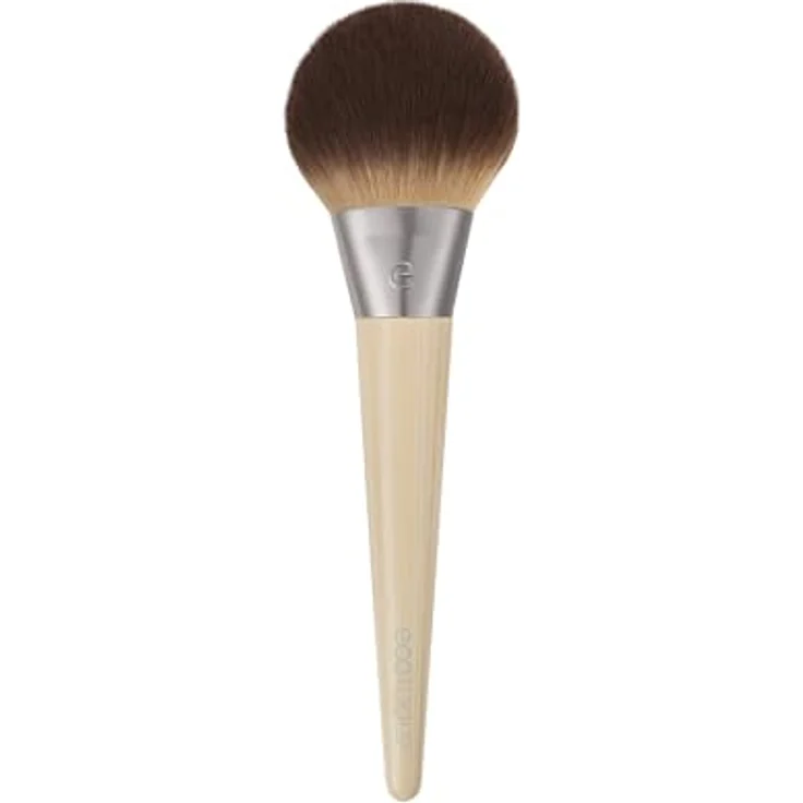 EcoTools Blurring Powder Makeup Brush für lose & gepresste Puder, großer, flauschiger Pinsel mit synthetischen Borsten, umweltfreundlich, tierversuchsfrei & vegan, 1 Stück – Bild 2