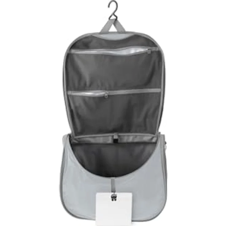 Sea To Summit Ultra-Sil Hanging Toiletry Bag, Necessaire, Grau, 6 l mit bruchsicherem Spiegel und Aufhängeoption – Bild 1
