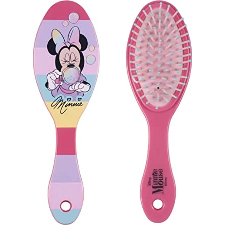 CERDÁ LIFE'S LITTLE MOMENTS Minnie Mouse Entwirrungsbürste, Rosa, kompakte Haarbürste zur mühelosen Entwirrung – Bild 2