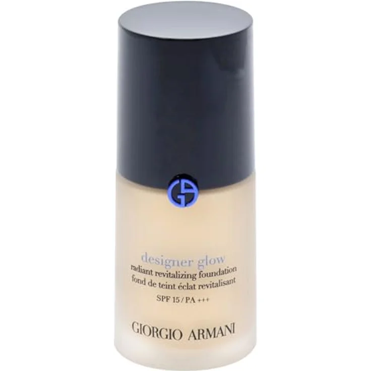Armani Designer Glow Foundation, revitalisierendes Make-up mit SPF 15, Farbton 4, 30 ml – Bild 2