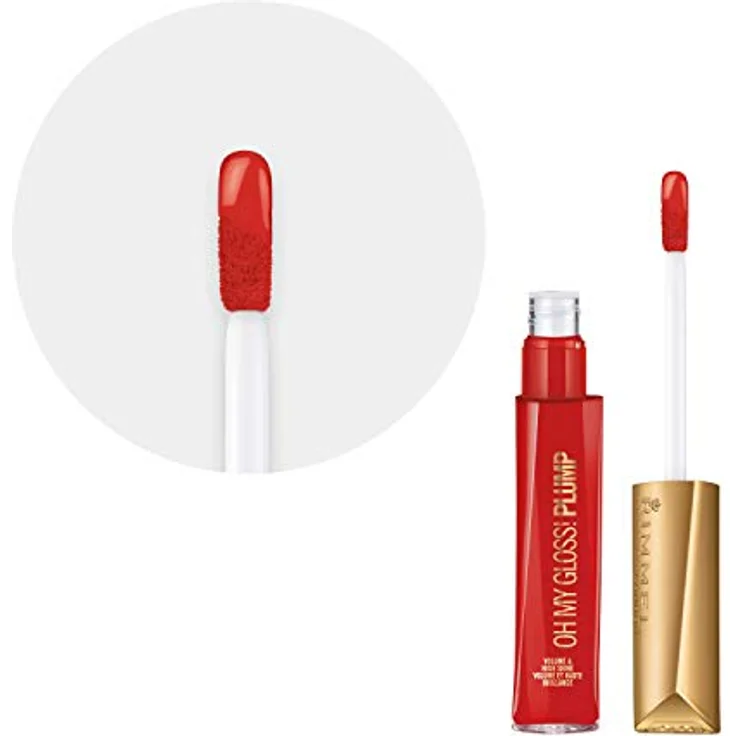Rimmel Oh My Gloss Plump Lippen Vergrã–Ssender Lipgloss 500 Saucy 6,5 ml – Bild 6