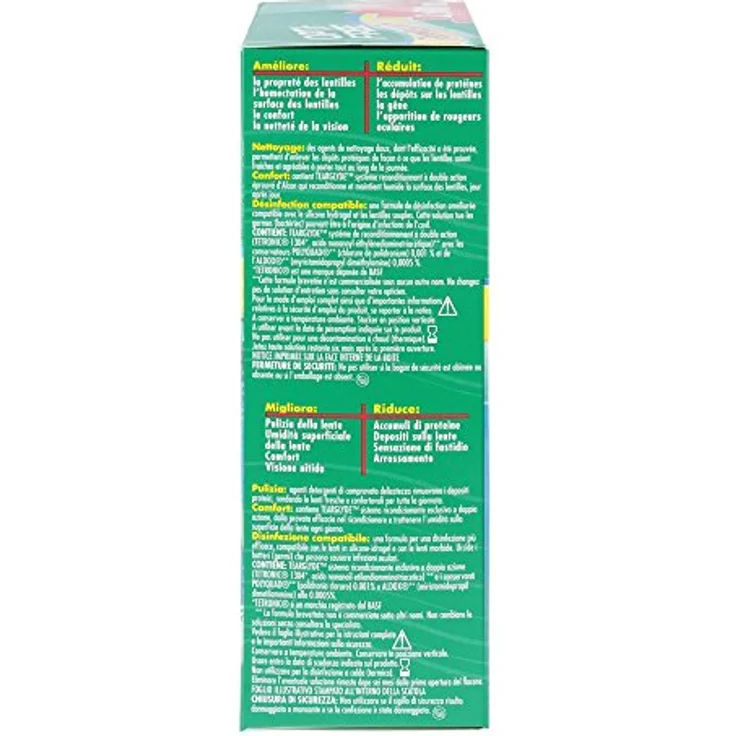 Opti Free Replenish Kontaktlinsen-Pflegemittel, Vorratspackung 2 x 300 ml All-in-One-Lösung zur Reinigung, Desinfektion & Aufbewahrung – Bild 6
