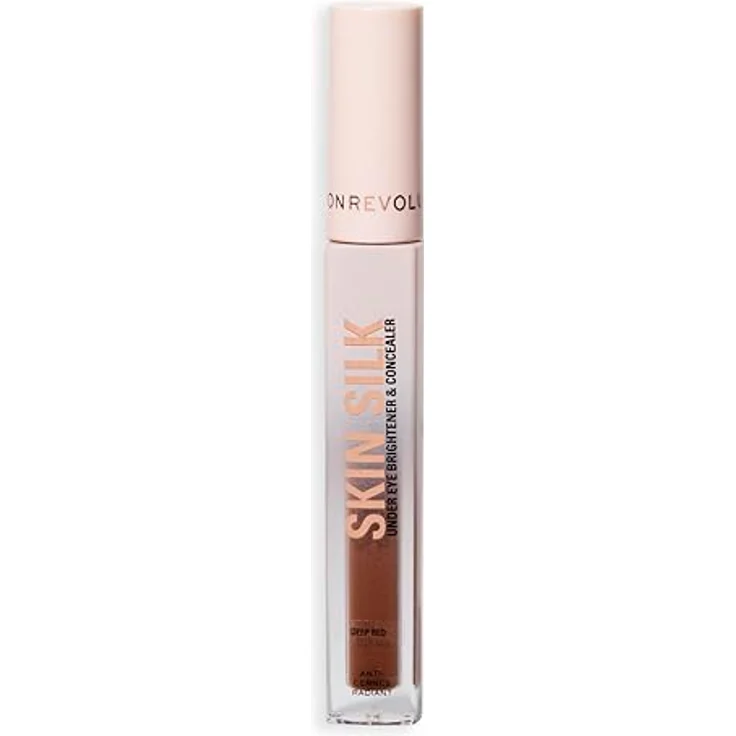 Revolution Skin Silk Concealer 4 ml, Abdeckprodukt in DEEP RED für makellosen Teint – Bild 3