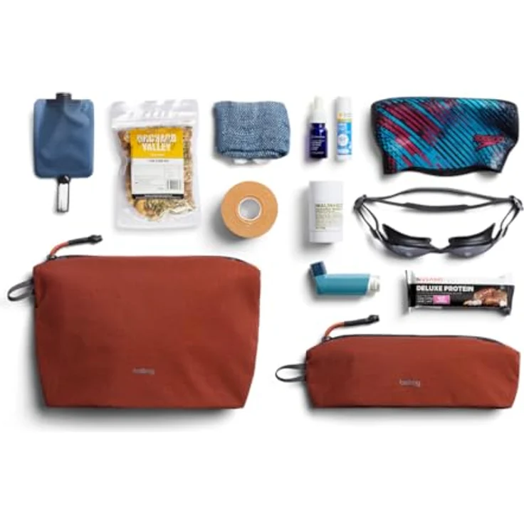 Bellroy Lite Kulturbeutel 25 cm, orange, 100% Polyester, Beauty Case mit praktischem Design – Bild 7