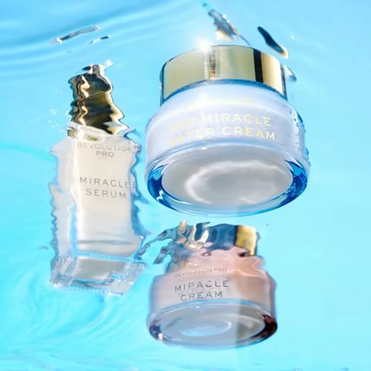 Revolution Beauty London, Miracle Water Cream, Feuchtigkeitsspendende Gel-Creme mit Hyaluronsäure & Niacinamid, 50 ml – Bild 4